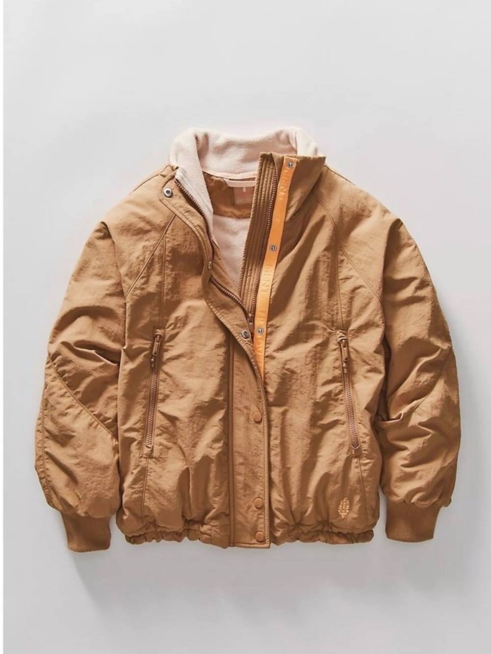 FP Movement by Free People Field Tripper Jacket Tan Camel XLarge NWOT $198